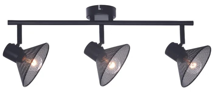 Φωτιστικό Οροφής Aca TNK2833SB PALOMA Μαύρο Ματ (Black Mat)