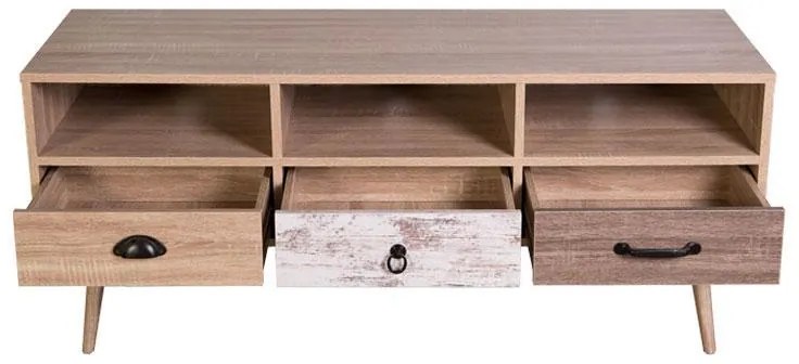 Έπιπλο Τηλεόρασης Lounge Fylliana Sonoma Δρύς 120x39,5x50 εκ. 120x39.5x50 εκ.