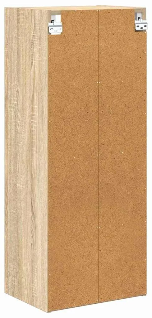 vidaXL Κρεμαστό ντουλάπι με αποθήκευση Δρύς Sonoma 40 x 29,5 x 100 εκ.