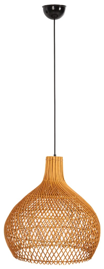 ΦΩΤΙΣΤΙΚΟ ΟΡΟΦΗΣ ΚΡΕΜΑΣΤΟ HM7881 RATTAN ΣΕ ΦΥΣΙΚΟ ΧΡΩΜΑ Φ41x42Υεκ. - 0535082 - HM7881