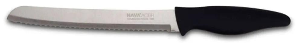 Μαχαίρι Ψωμιού Acer Ψωμιού 10-167-038 32,5cm Inox-Black Nava Ανοξείδωτο Ατσάλι