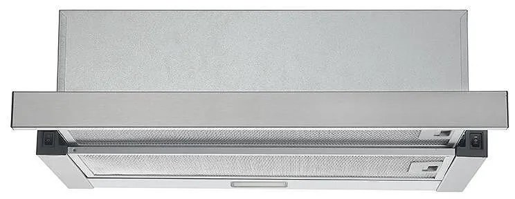 Crown CT6040IX, 65W, 353 m3/h, 2 στάδια, Τηλεσκοπικό, φωτισμός LED, Inox