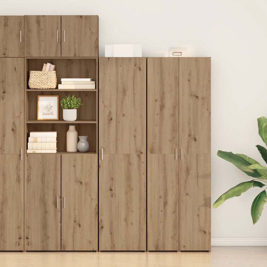 vidaXL Καρυδιά 45x42.5x185 εκ Επεξεργασμένο ξύλο