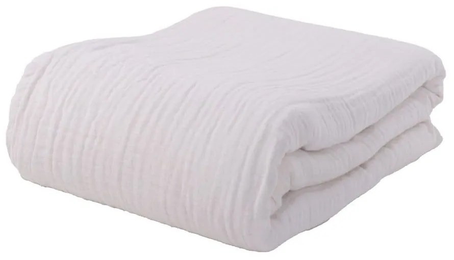 Κουβέρτα Fabulus White Nef-Nef Υπέρδιπλο 230x230cm 100% Βαμβάκι