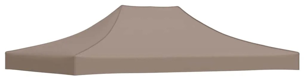 vidaXL Κάλυμμα Τέντας Εκδηλώσεων Taupe 4 x 3 μ. 270 γρ/μ²