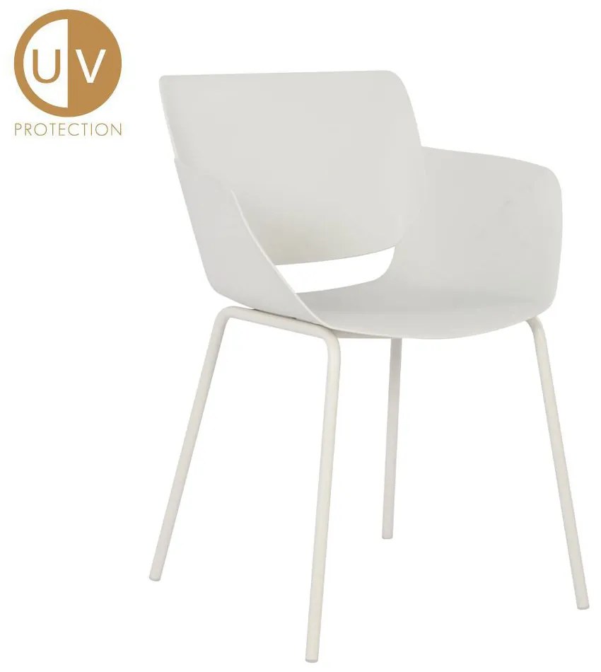 Liberta SEDIA ΚΑΡΕΚΛΑ OFF WHITE 58x52xH79,5cm 58x52xH79,5cm 27-0213
