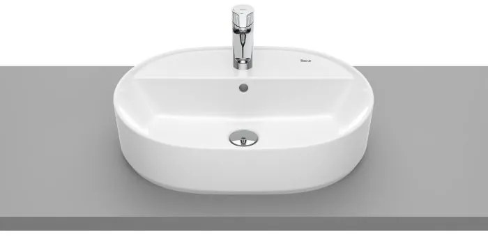 Roca ΝΙΠΤΗΡΑΣ ΕΠΙΚΑΘΗΜΕΝΟΣ THE GAP ROUND 55x40x13cm ROCA KANEL-386.A3270Y0000