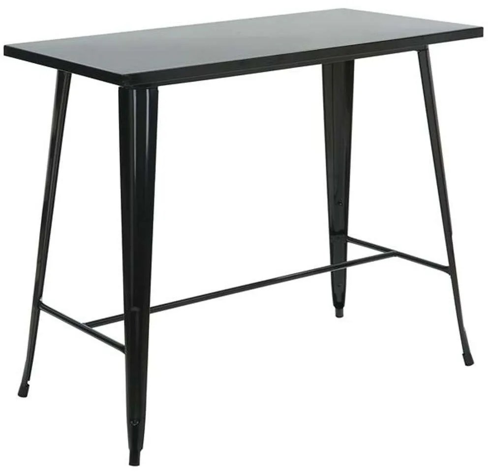 Τραπέζι Μπαρ Relix Ε5212,1 120x60x102cm Black Metal