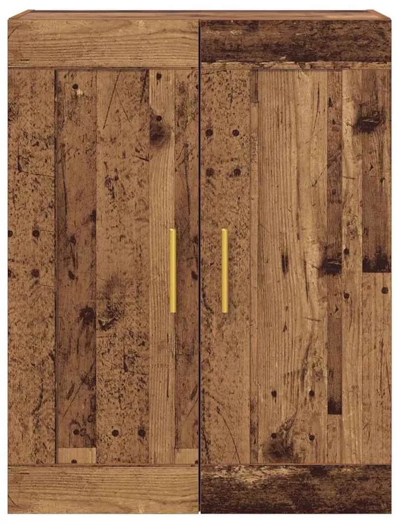 vidaXL Επιτοίχιο ντουλάπι Παλιό Ξύλο 69,5 x 34 x 90 εκ.