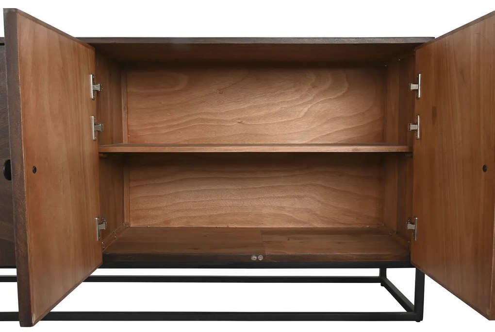 Σκευοθήκη DKD Home Decor Σκούρο καφέ Ξύλο 177 x 38 x 75 cm
