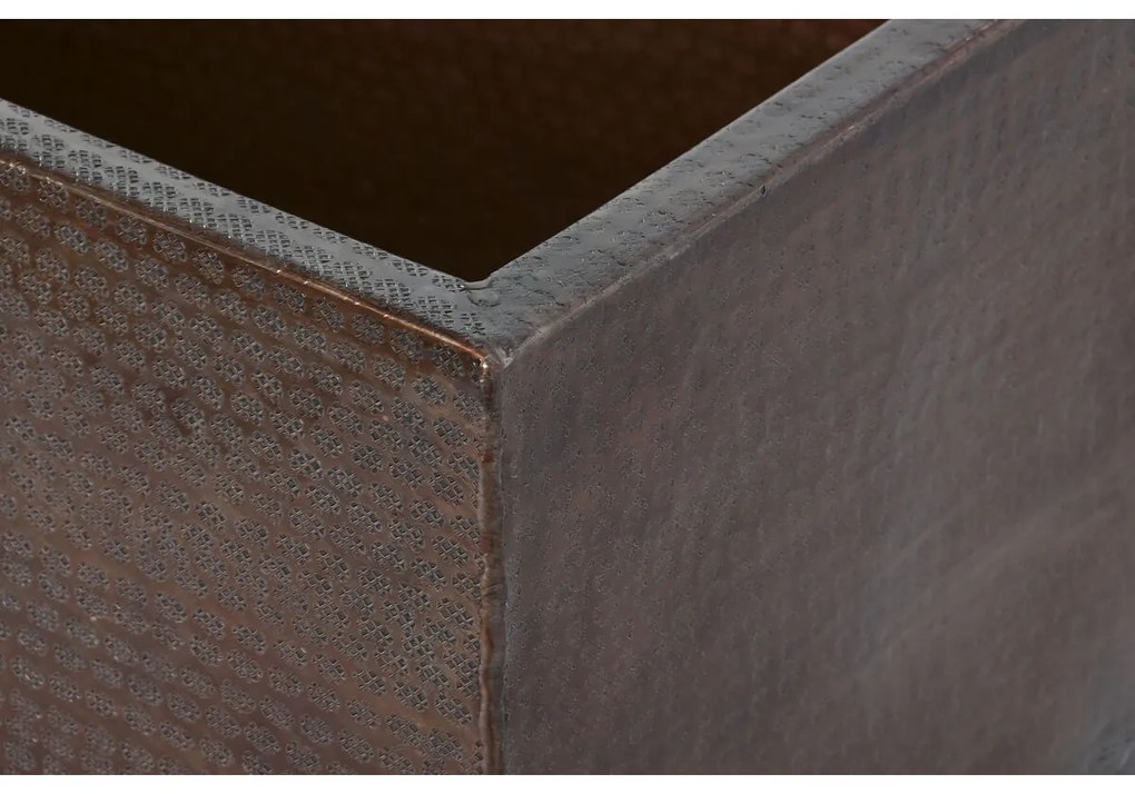 Σετ ζαρντινιέρων Home ESPRIT Χρυσό Αλουμίνιο 100 x 43 x 40 cm