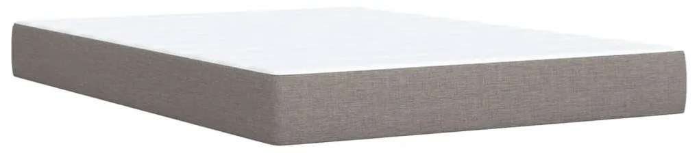 ΚΡΕΒΑΤΙ BOXSPRING ΜΕ ΣΤΡΩΜΑ TAUPE 160X200 ΕΚ. ΥΦΑΣΜΑΤΙΝΟ 3289042