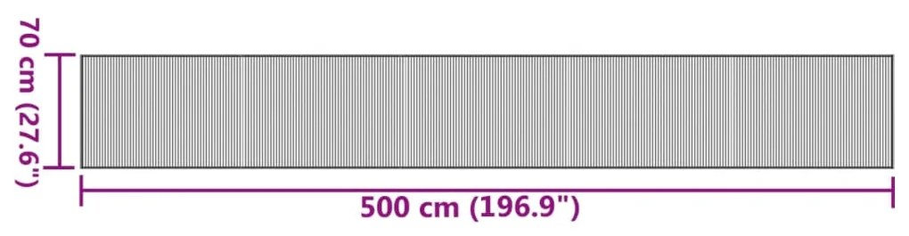 ΧΑΛΙ ΟΡΘΟΓΩΝΙΟ ΓΚΡΙ 70 X 500 ΕΚ. ΜΠΑΜΠΟΥ 376892