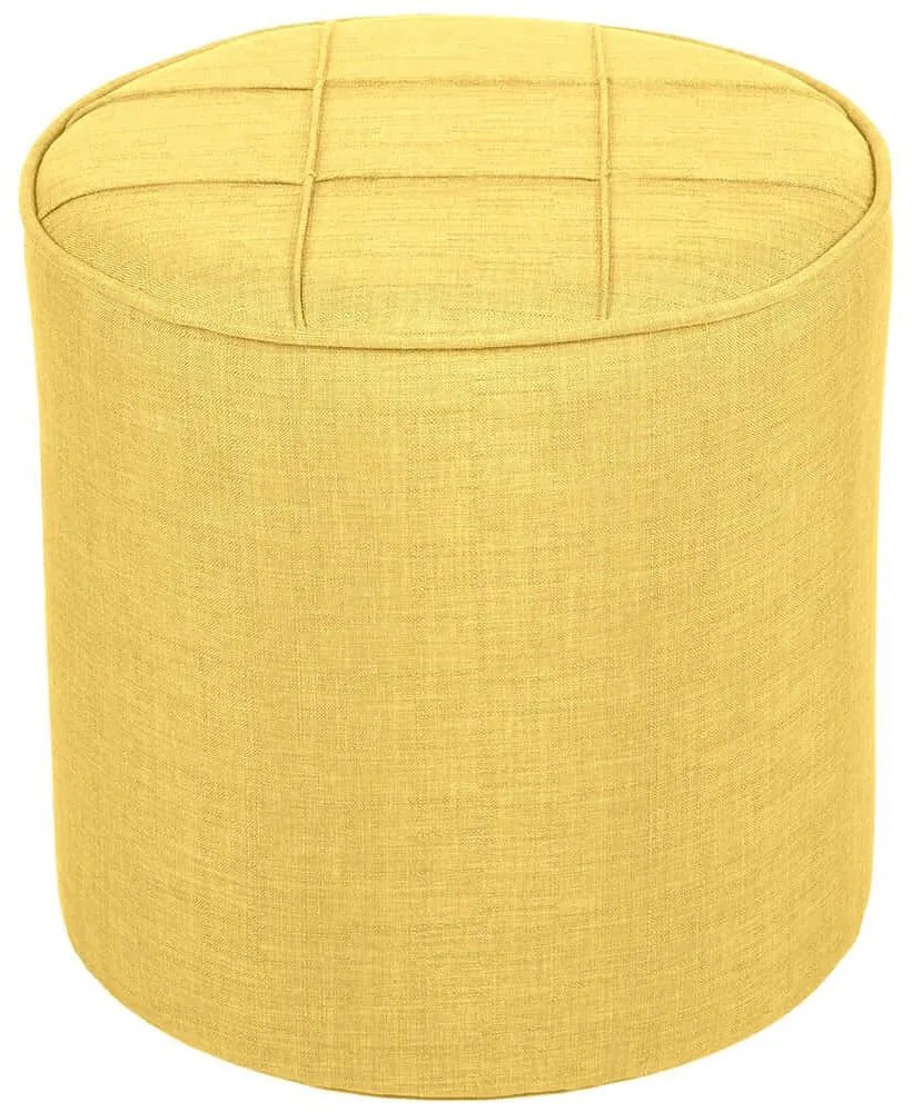 Σκαμπό Idoha 558ZEN1350 42x42x43cm Yellow