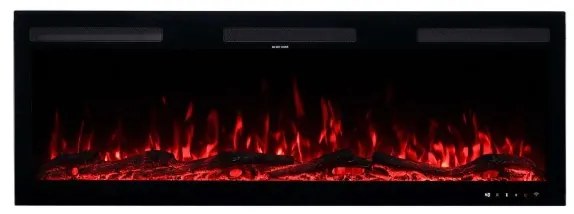 Ηλεκτρικό Τζάκι Smart Επιτοίχιο Και Ένθετο LED 1600W SUPERIOR-72 Hitense SUPERIOR-72