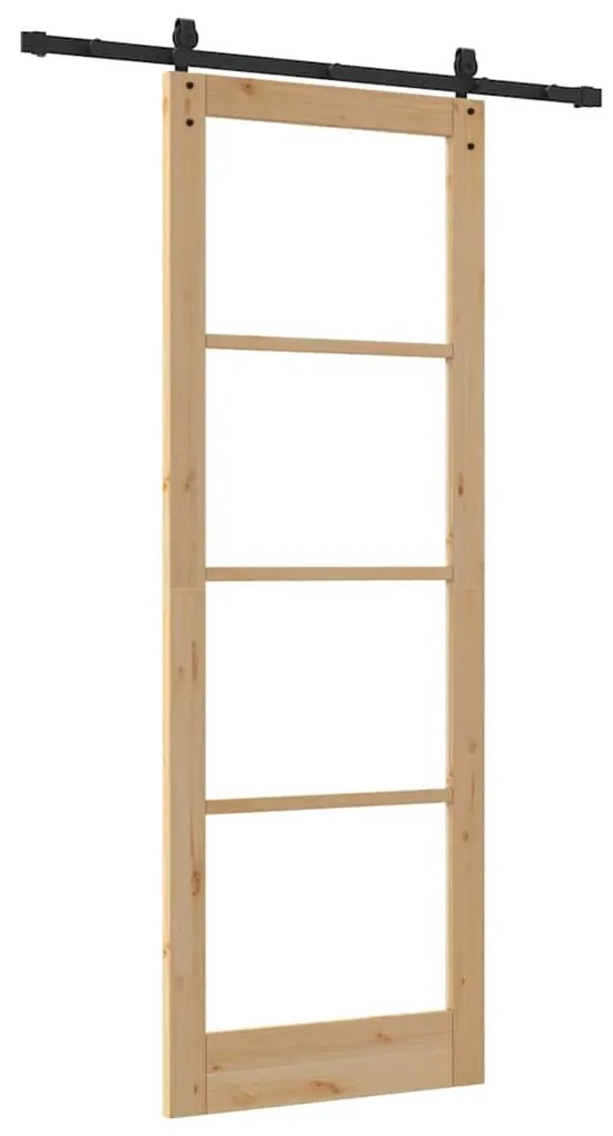 vidaXL Συρόμενη Πόρτα ORKDAL Φυσικό 83 x 232 εκ.