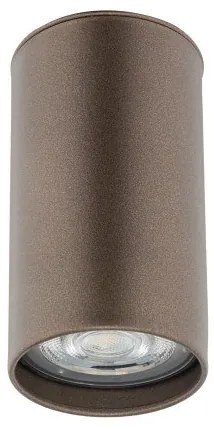Πλαφονιέρα Φωτιστικό Οροφής GU10 10W IP20 Top TK Lighting-5733-Καφέ 5733