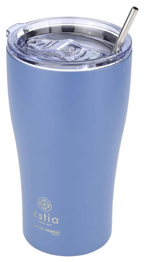 ESTIA ΘΕΡΜΟΣ COFFEE MUG SAVE THE AEGEAN 500ml DENIM BLUE