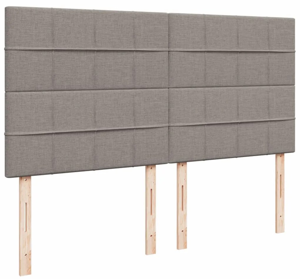 ΚΡΕΒΑΤΙ BOXSPRING ΜΕ ΣΤΡΩΜΑ TAUPE 180X200 ΕΚ. ΥΦΑΣΜΑΤΙΝΟ 3294051