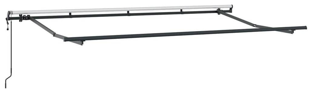 vidaXL Ηλεκτρική Τέντα Κορ Frame Ανακλινόμενη 4x2 cm Μεταλλική