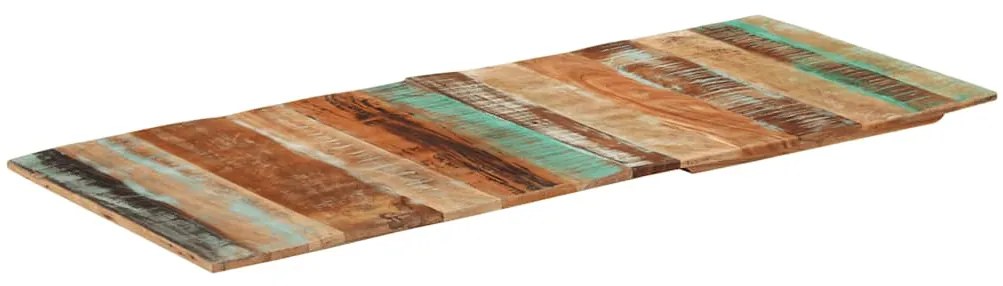 vidaXL Επιφάνεια Τραπεζιού Ορθογώνια 60x140 εκ 15-16 χιλ Ανακυκλ. Ξύλο