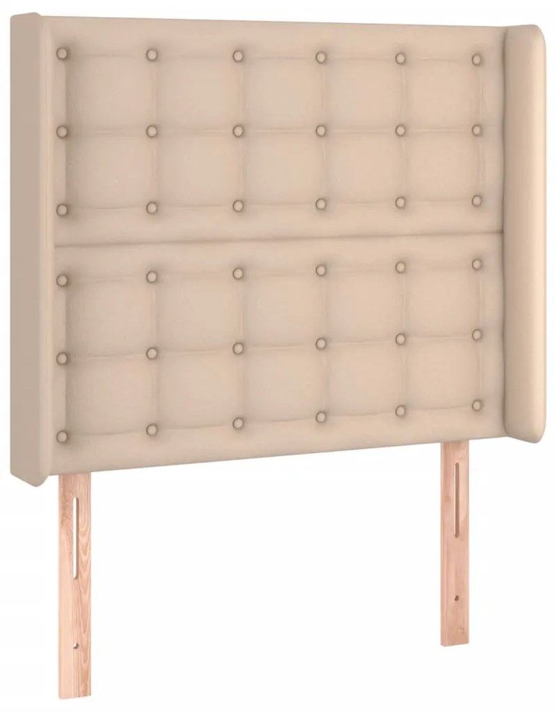 Κεφαλάρι Κρεβατιού LED Καπουτσίνο 83x16x118/128 εκ 3124125