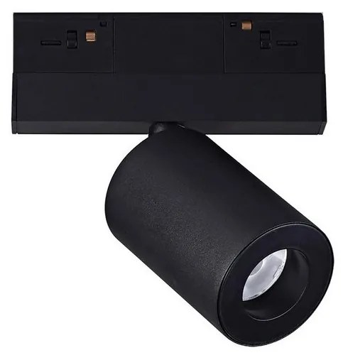 Σποτ Μαγνητικής Ράγας Kona VK/04374/B 48V LED 9W 3000K 688lm 8° CRI>90 IP20 Dimmable Black VKLed