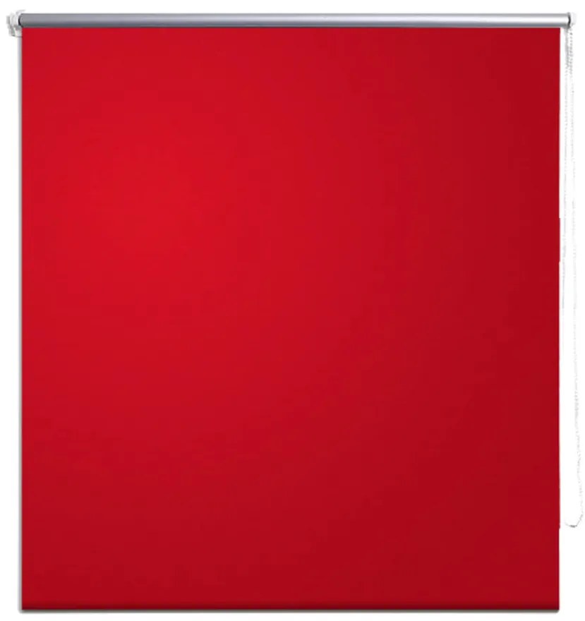 vidaXL Ρόλερ Σκίασης Blackout Κόκκινο 100 x 230 cm