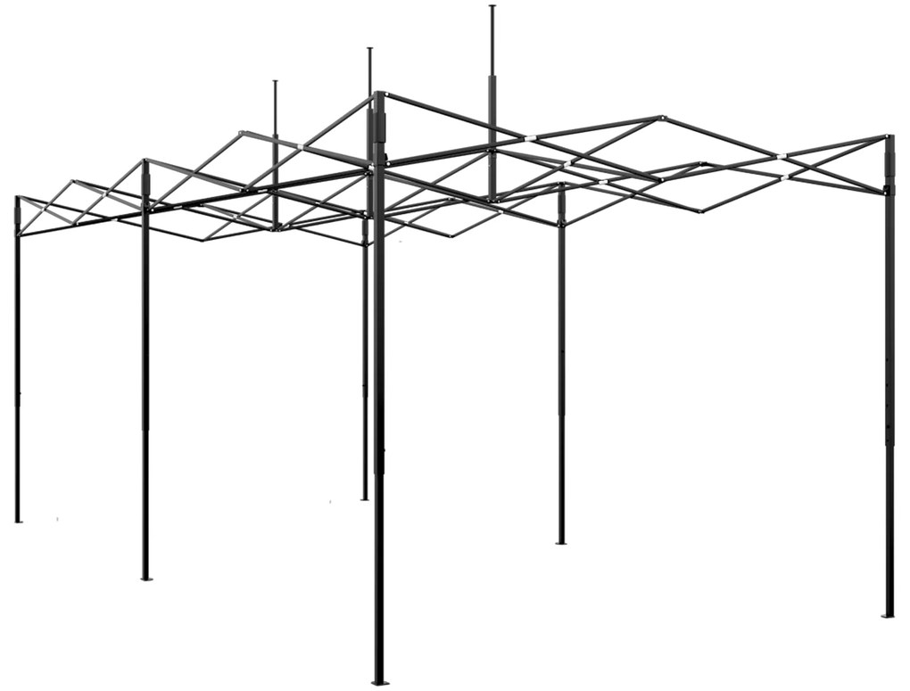 vidaXL Αναδιπλούμενο Θερμοκήπιο – Πράσινο, 580 x 290 x 315 εκ, Χάλυβας