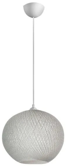 Κρεμαστό Φωτιστικό Οροφής Gibson 30x23x70εκ Megapap-GP029-0066,1-Λευκό GP029-0066,1
