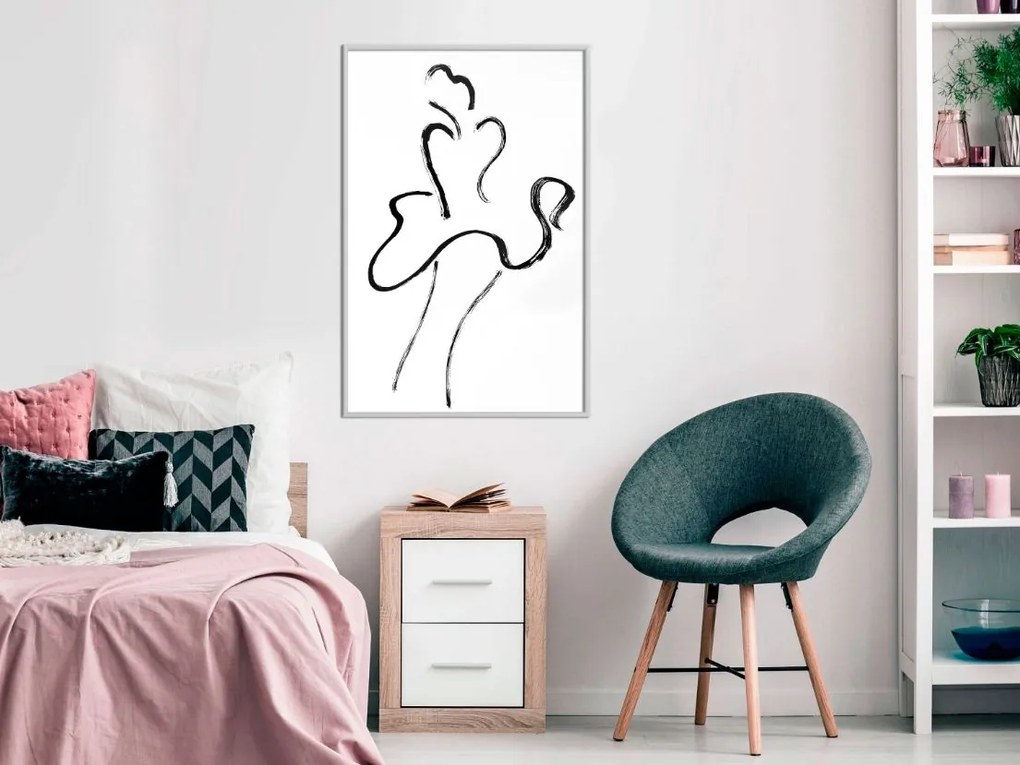 Αφίσα - Marilyn Outline - 20x30 - Χρυσό - Χωρίς πασπαρτού