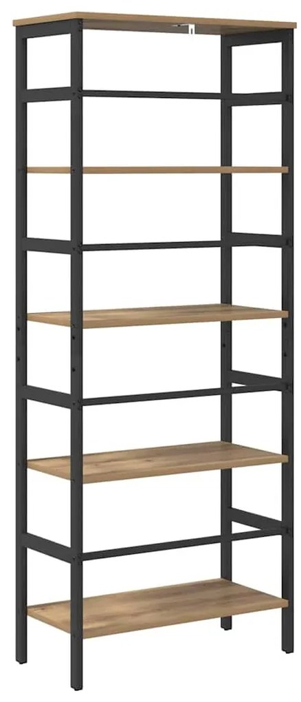 vidaXL Ράφι Βιβλίων Artisan Oak 60 x 29,5 x 149 εκ Επεξεργασμένο ξύλο