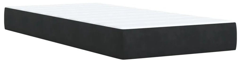 ΚΡΕΒΑΤΙ BOXSPRING ΜΕ ΣΤΡΩΜΑ ΜΑΥΡΟ 90X200 ΕΚ. ΒΕΛΟΥΔΙΝΟ 3287652