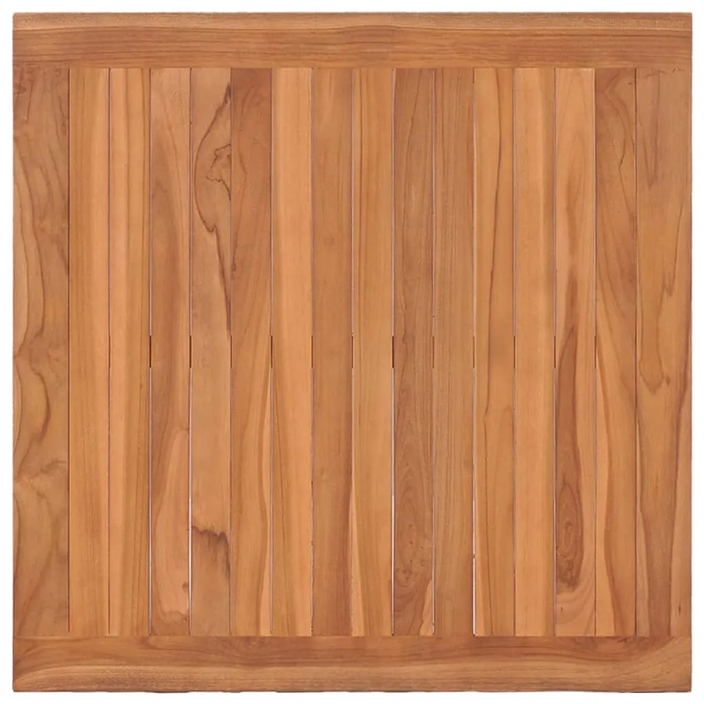 vidaXL Τραπέζι Batavia 85 x 85 x 75 εκ. από Μασίφ Ξύλο Teak