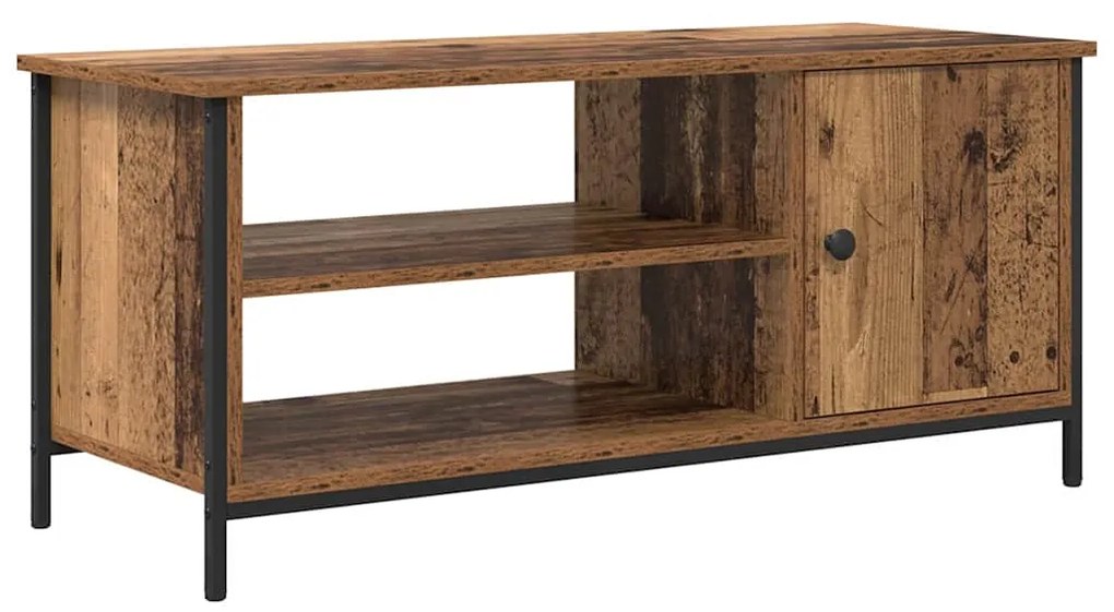 vidaXL Ντουλάπι TV Παλαιό ξύλο 100 x 40 x 45 cm Επεξεργασμένο ξύλο
