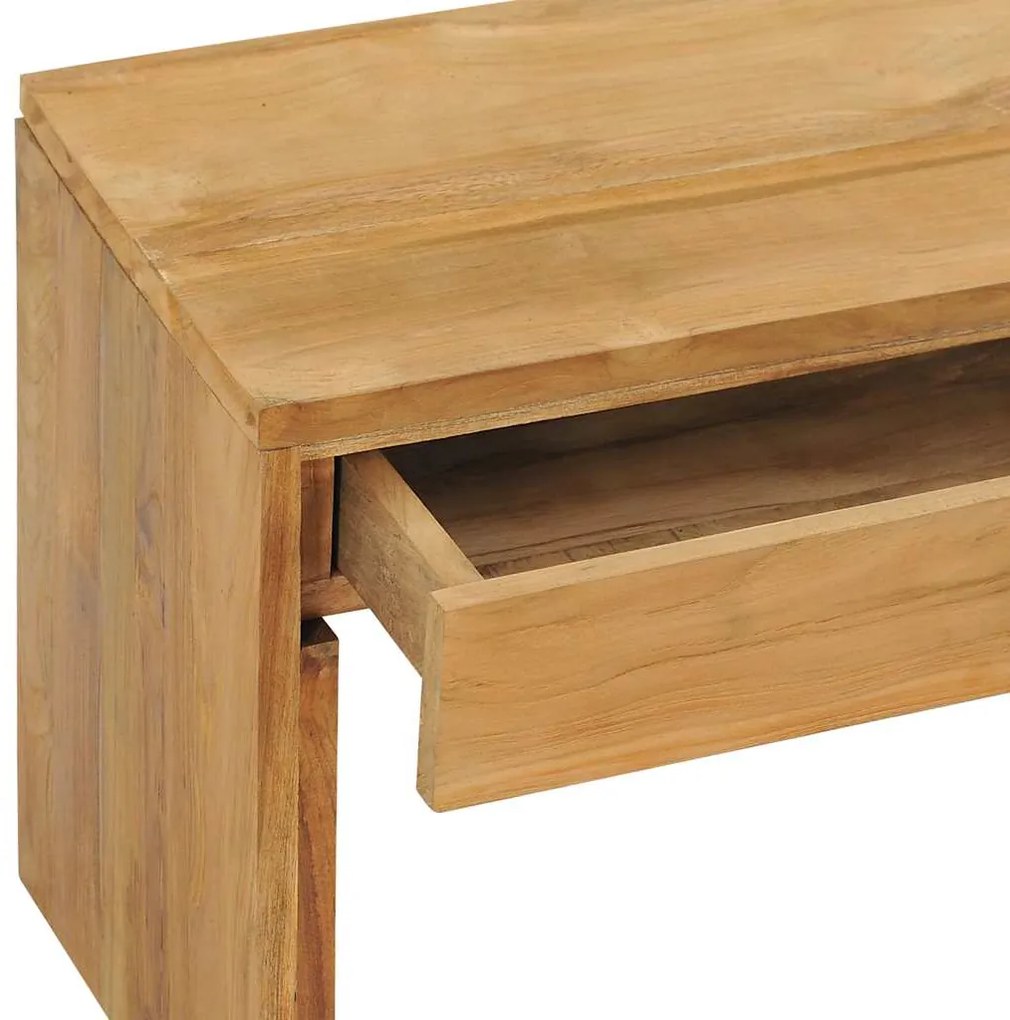 vidaXL Έπιπλο Τηλεόρασης 100 x 35 x 45 εκ. από Μασίφ Ξύλο Teak