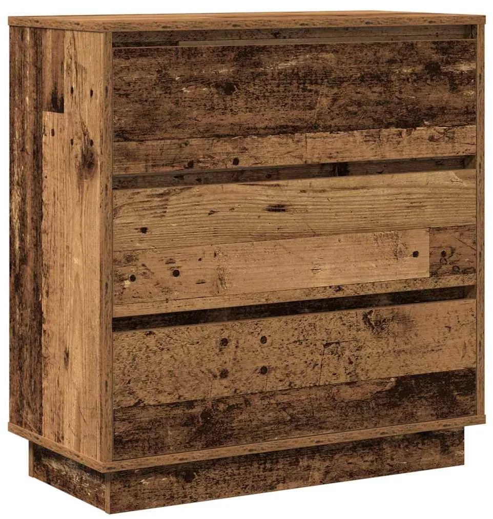 vidaXL Κομοδίνο με Παλαιό ξύλο 71 x 34.5 x 75 εκ. Επεξεργασμένο ξύλο