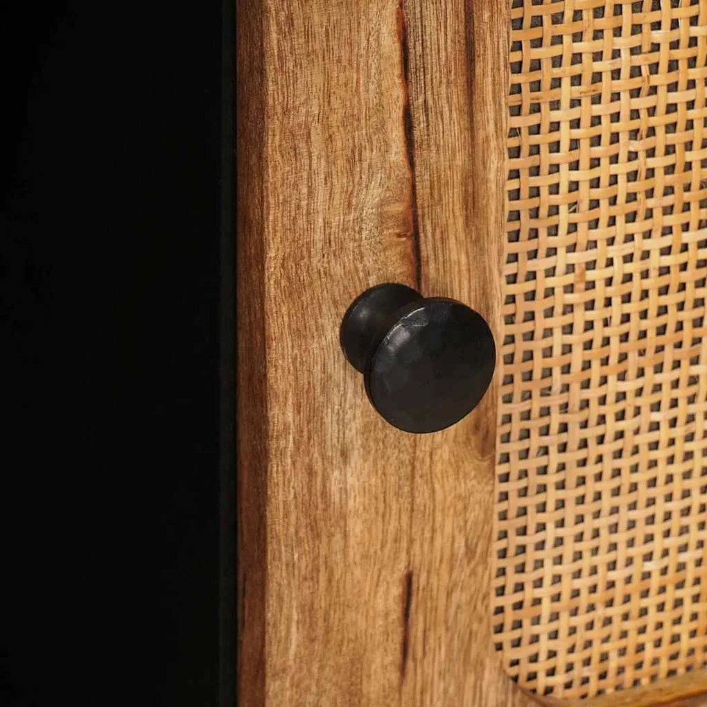 vidaXL Τραπεζάκι σαλονιού Φυσικό 100 x 54 x 40 εκ Στερεό ξύλο μάνγκο