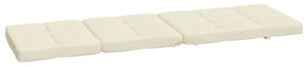 Μαξιλάρια Ξαπλώστρας 2 τεμ. Κρεμ από Ύφασμα Oxford - Κρεμ