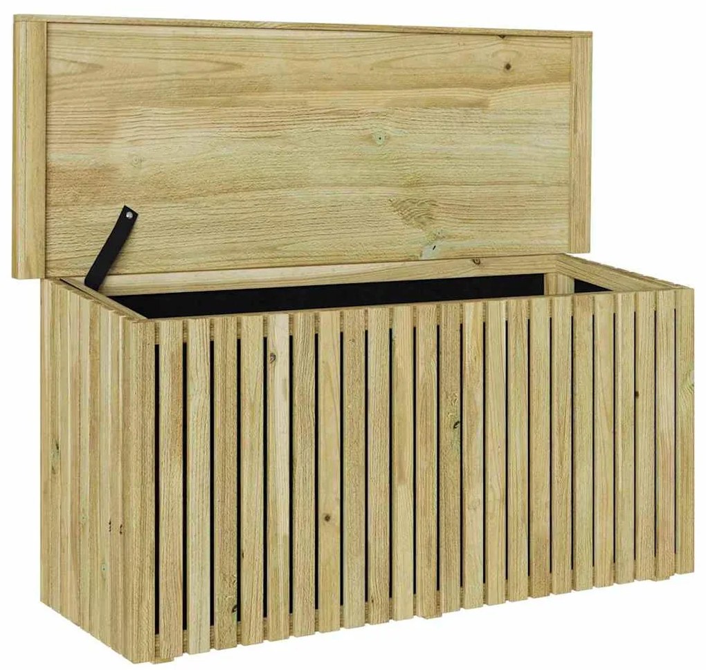 vidaXL Κουτί Αποθήκευσης 119x44x58.5 εκ Επεξεργασμένο Ξύλο Πεύκου