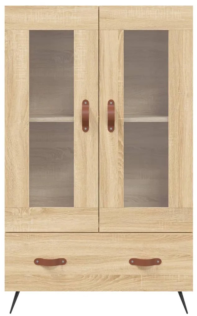 vidaXL Ντουλάπα Sonoma Δρυς 69,5 x 31 x 115 εκ. από Επεξεργασμένο Ξύλο