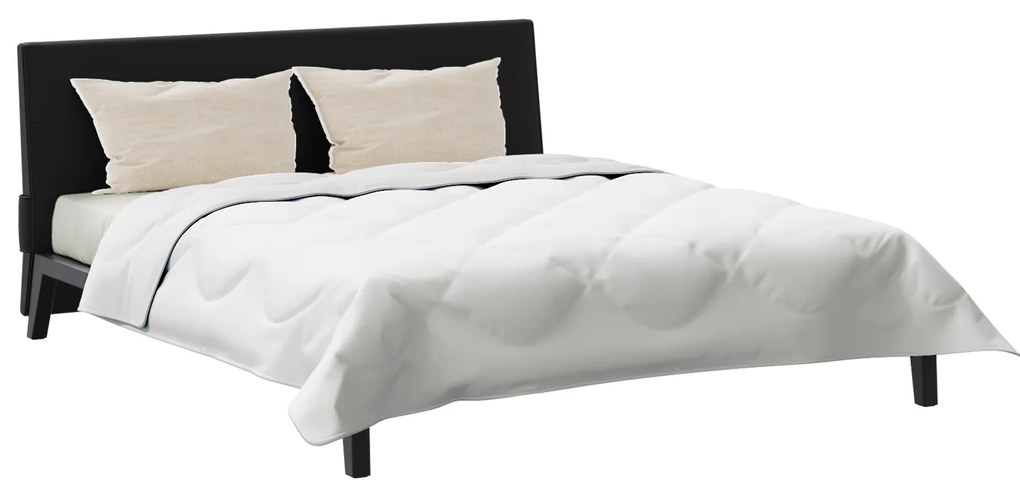 vidaXL Πάπλωμα Άλλο με μαξιλάρι 3 pcs Λευκό 240 x 200 cm Μικροΐνες