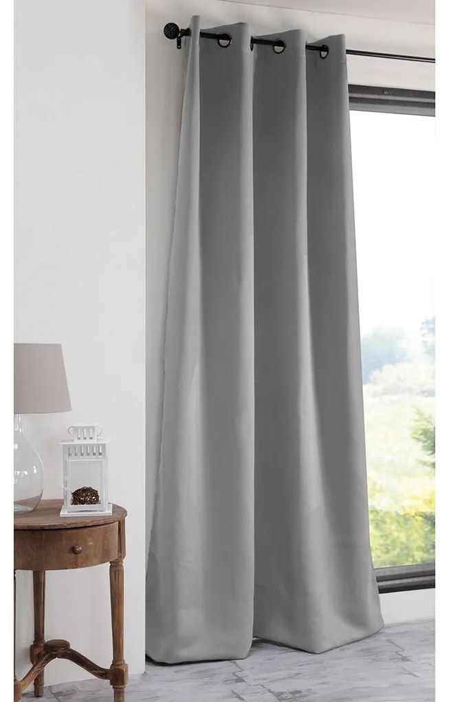 Κουρτίνα (140x280) Με Τρουκς S-F Notte Gris R91840005