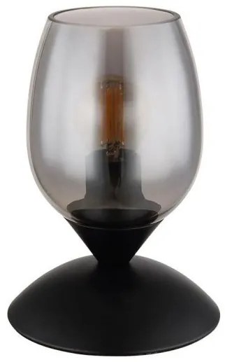 Επιτραπέζιο Φωτιστικό E14 Ποτήρι Globo Lighting-24007S-Φιμέ/Smoke 24007S