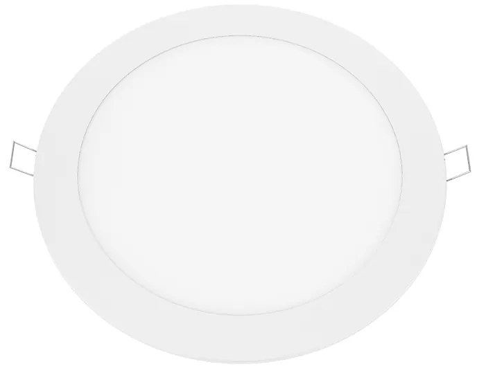 ΛΕΥΚΟ ΣΤΡΟΓΓΥΛΟ LED ΠΑΝΕΛ ΧΩΝΕΥΤΟ 23W 4000K 2120Lm Φ298mm 230V AC Ra80 ACA PENU2340RW