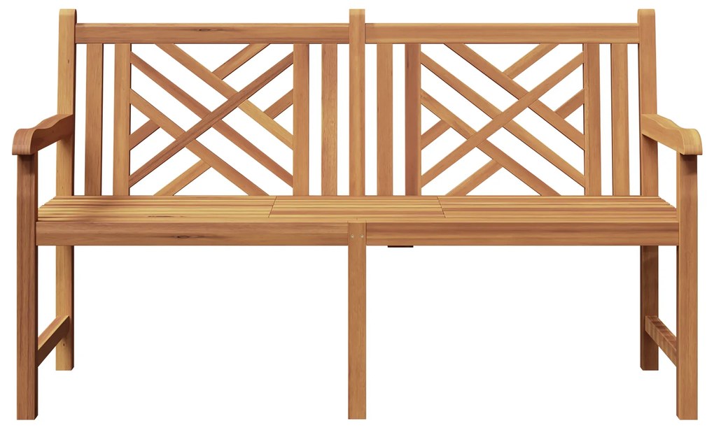 vidaXL παγκάκι Άλλο Καστανό 150 x 60 x 90 εκ Μασίφ ξύλο teak