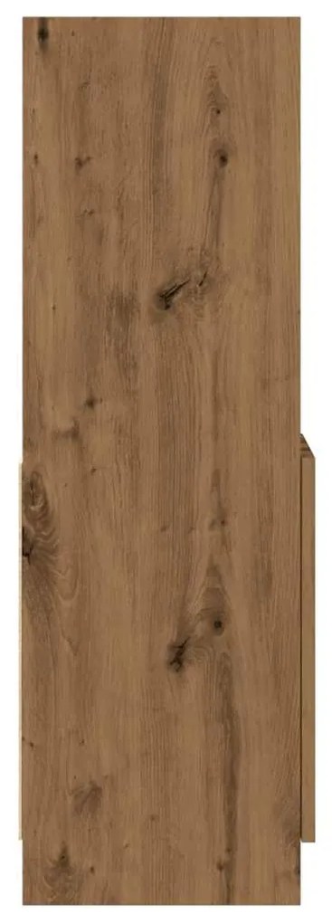 vidaXL Ντουλάπι Αρτισιανή Δρυς 92x33x100 εκ. από Επεξεργασμένο Ξύλο