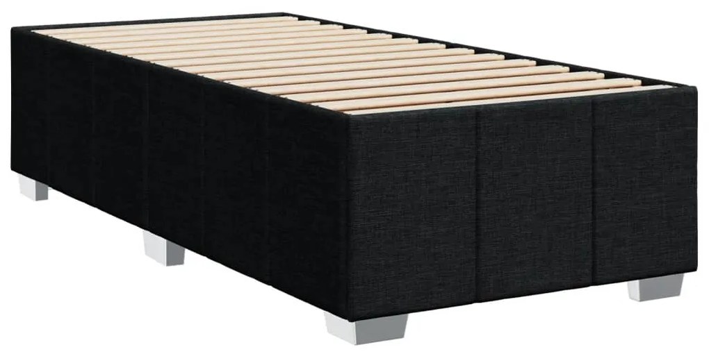 ΚΡΕΒΑΤΙ BOXSPRING ΜΕ ΣΤΡΩΜΑ ΜΑΥΡΟ 100 X 200 ΕΚ. ΥΦΑΣΜΑΤΙΝΟ 3286995