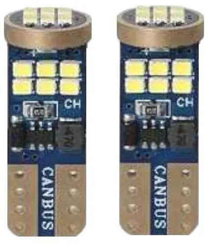 Λαμπτήρες LED T10 Canbus R-DT10J-01AU 2τεμ