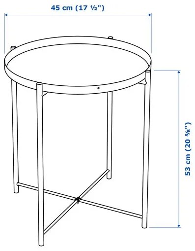 GLADOM τραπέζι-δίσκος 504.119.90